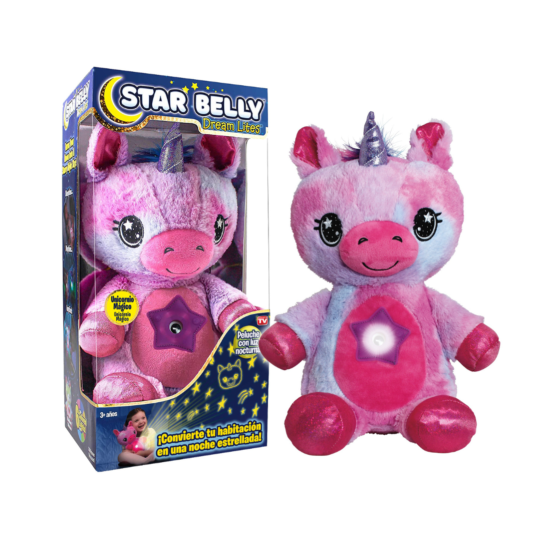 StarBelly Dream Lites Peluche Luminoso - Unicornio y Tiburón