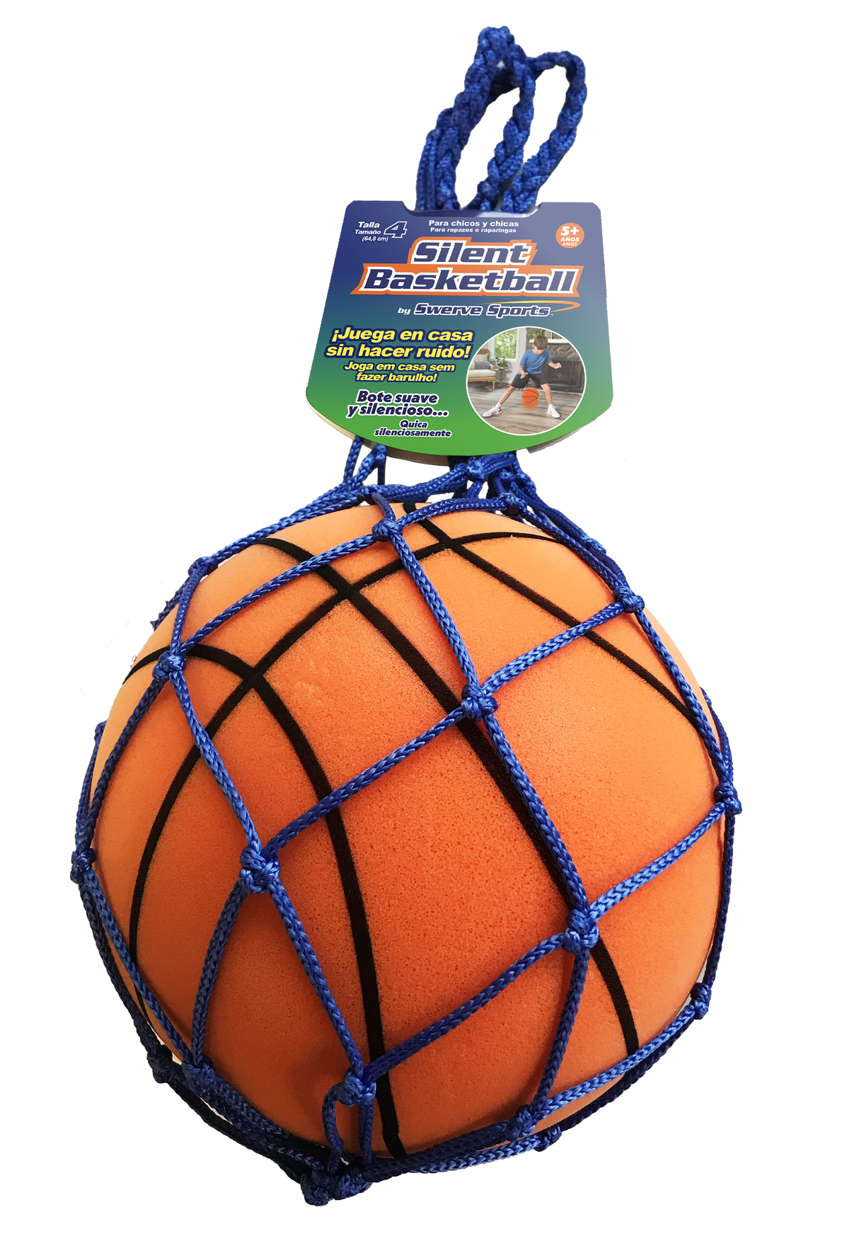 Silent Basketball - Balón de baloncesto que no hace ruido al botar