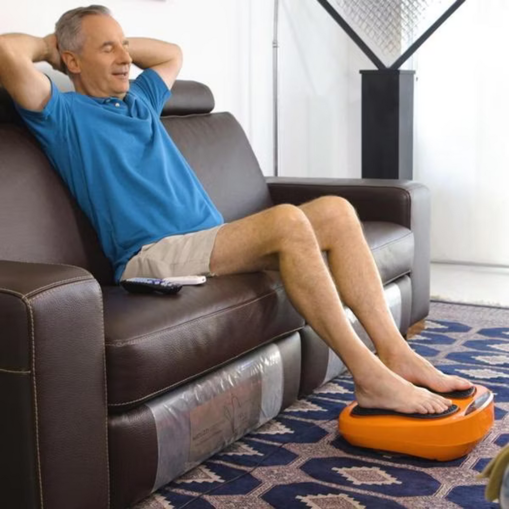 VibroLegs – Massajador de pernas com oscilação e acupressão