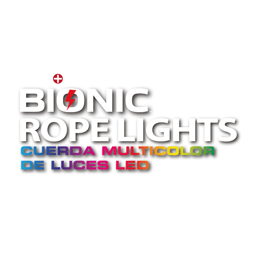 Bionic Rope Lights - Cuerda de luces LED solar e impermeable