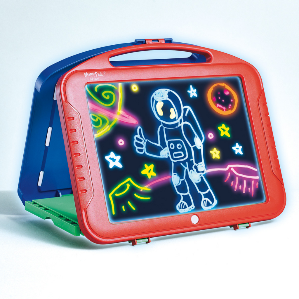Magic Pad – Tábua de desenho luminosa para criatividade sem limites