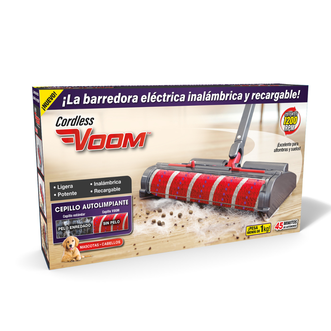 Barredora VOOM™: Ligera, inalámbrica y potente para todo tipo de suelos