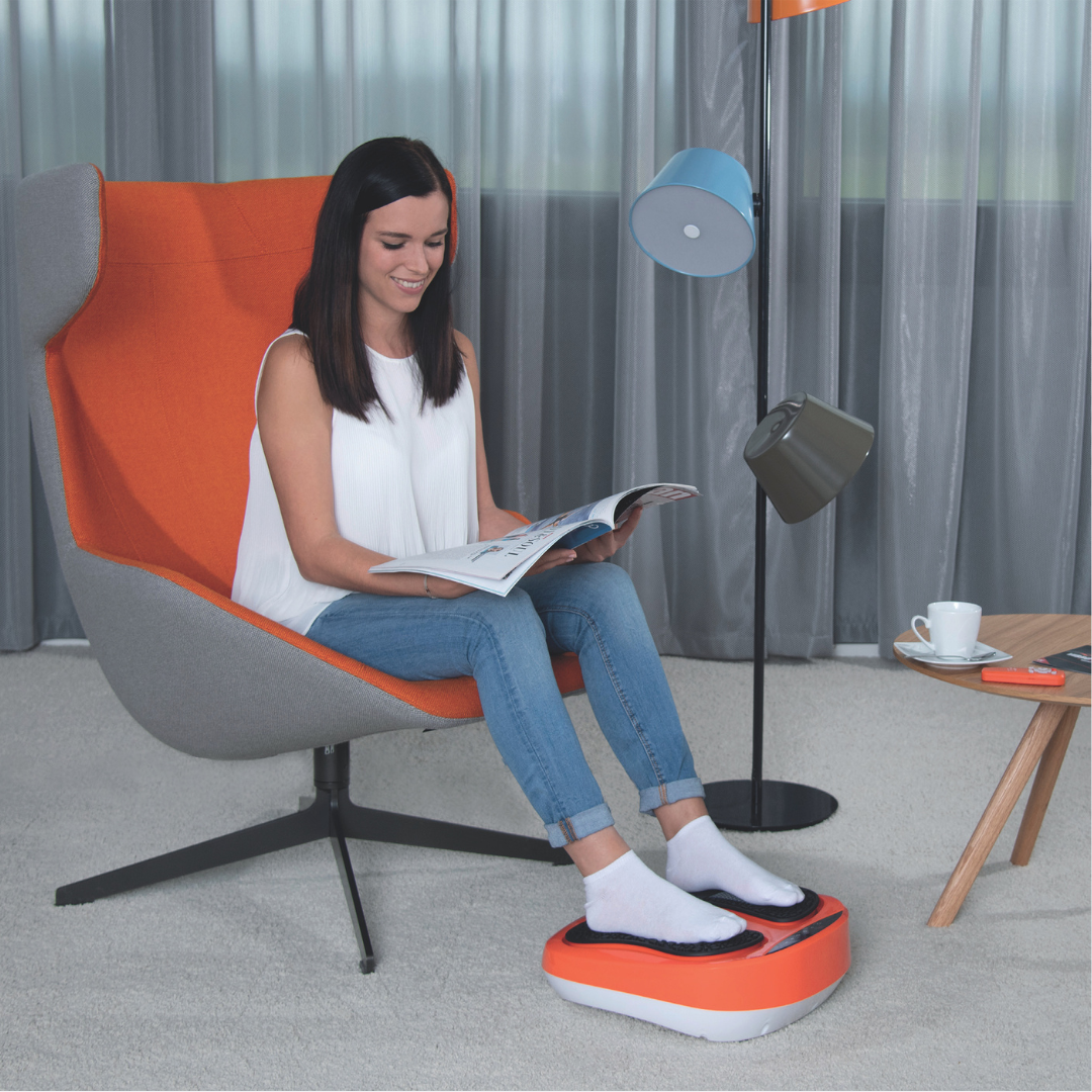 VibroLegs – Massajador de pernas com oscilação e acupressão