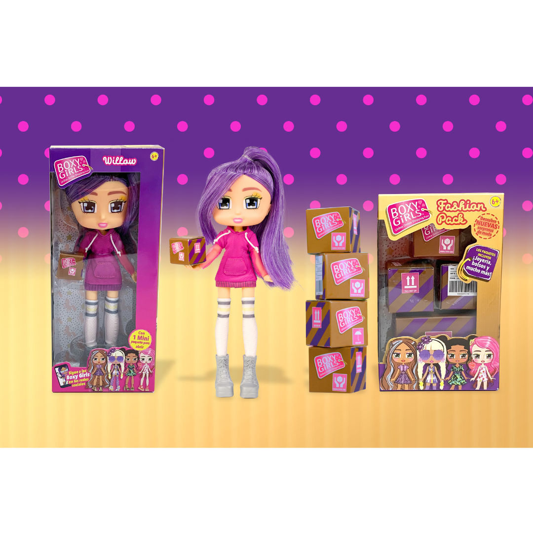 Boxy Girls – Boneca com Surpresa e Acessórios