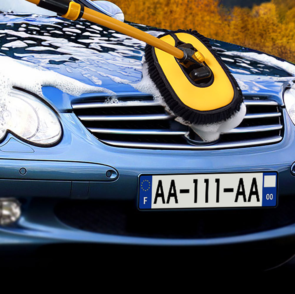 Auto Mop - cepillo telescópico para limpiar y encerar el coche